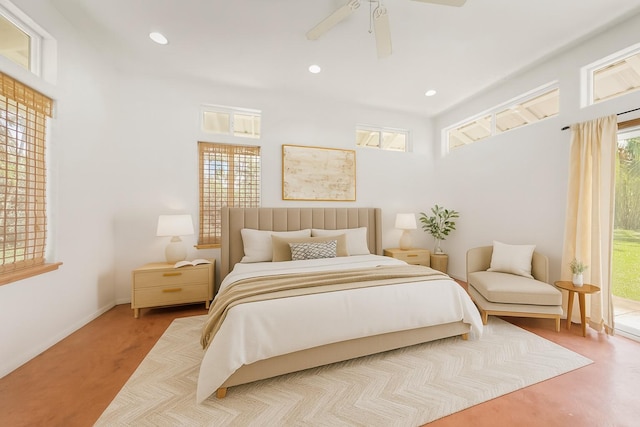 15-1612 3rd Ave, Keaau, HI 96749 - bedroom with recessed lighting and ceiling fan