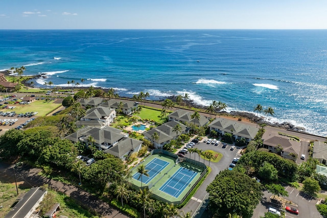 2221 Kapili Rd Unit 4, Koloa, HI 96756 - aerial overview of property's location with a nearby body of water and nearby suburban area