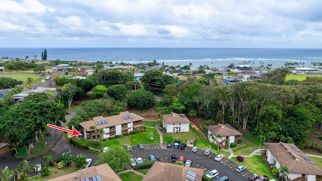 4701 Kawaihau Rd Unit A101, Kapaa, HI 96746 - aerial view of property's location with a large body of water