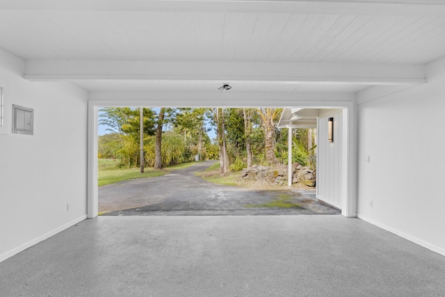 15-2774 Ahi St, Pahoa, HI 96778 - garage featuring baseboards