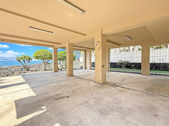 75-5952 Alii Dr, Kailua-Kona, HI 96740 - view of patio / terrace featuring view of water and beach