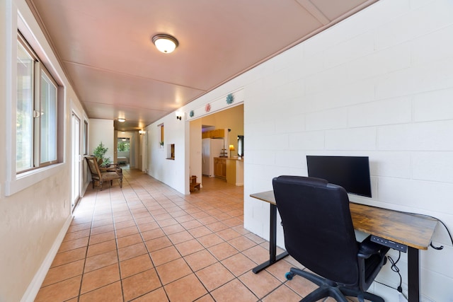 16-1381 Pohaku Cir, Keaau, HI 96749 - office featuring light tile patterned floors