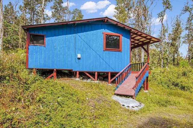12-4322 Puna St, Pahoa, HI 96778 - view of side of home