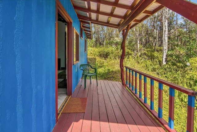 12-4322 Puna St, Pahoa, HI 96778 - view of deck