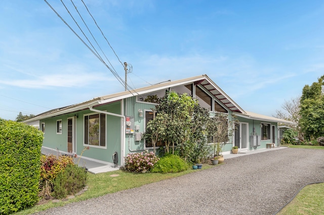 64-5270 Hoohoa St, Kamuela, HI 96743 - view of mid-century modern home