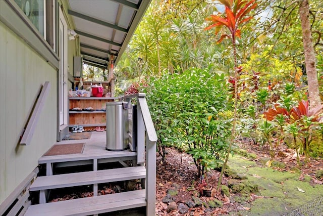 12-4266 Ocean View Pkwy, Pahoa, HI 96778 - view of staircase