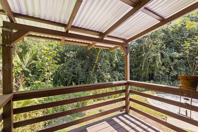 15-1913 Beach Rd, Keaau, HI 96749 - view of wooden deck
