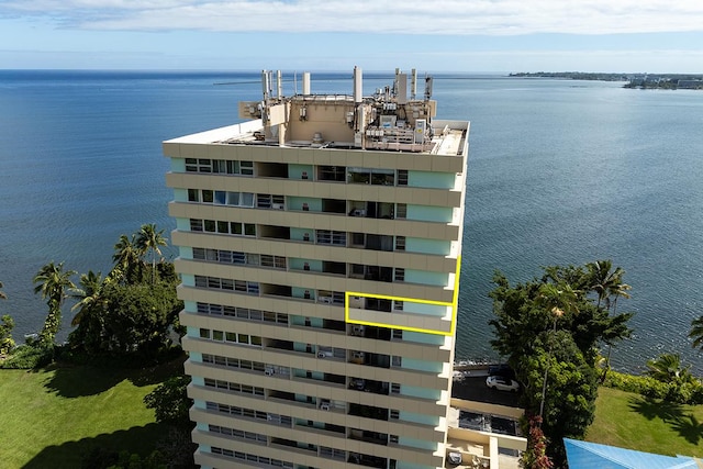 84 Pukihae St Unit 1106, Hilo, HI 96720 - view of building exterior featuring a water view