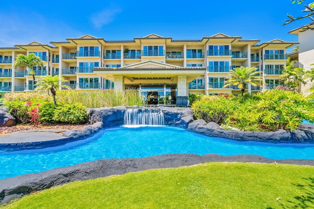 4-820 Kuhio Hwy Unit C205, Kapaa, HI 96746 - view of outdoor pool