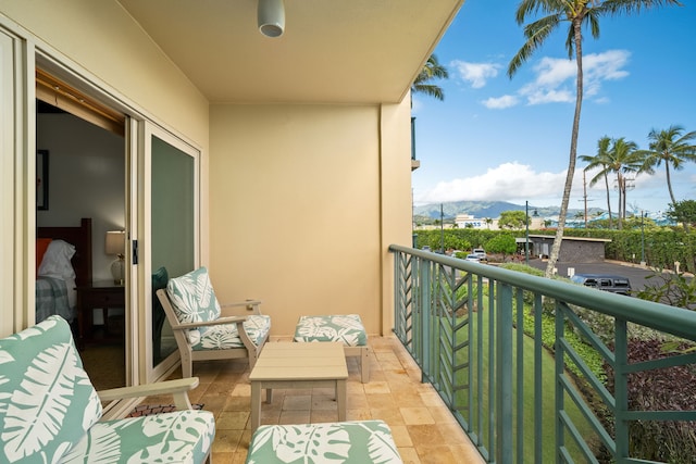 4-820 Kuhio Hwy Unit C205, Kapaa, HI 96746 - balcony featuring a mountain view