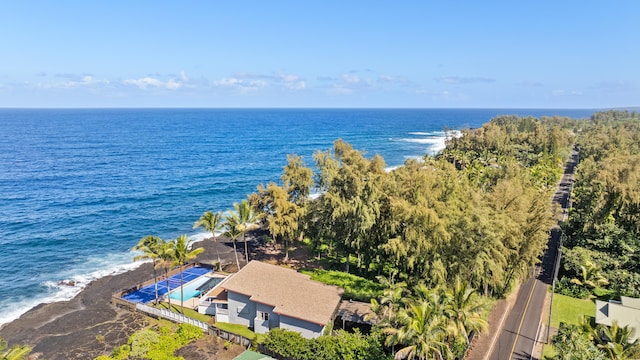 15-1023 Ala Heiau Rd, Keaau, HI 96749 - drone / aerial view of a nearby body of water