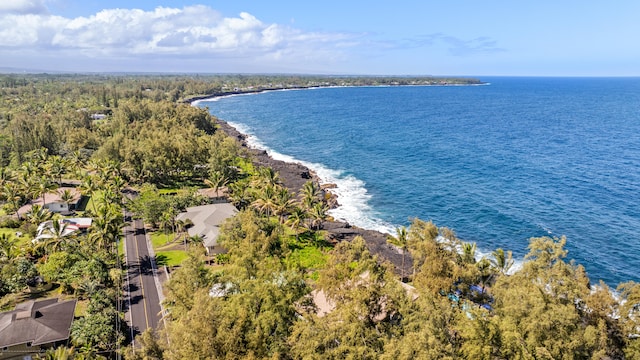 15-1023 Ala Heiau Rd, Keaau, HI 96749 - drone / aerial view of a large body of water