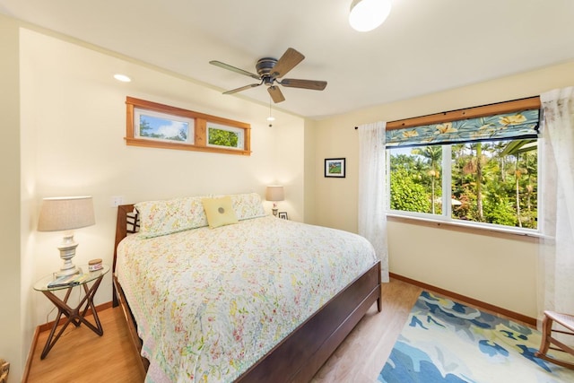 13-3571 Pomaikai St, Pahoa, HI 96778 - bedroom featuring baseboards and light wood-style floors