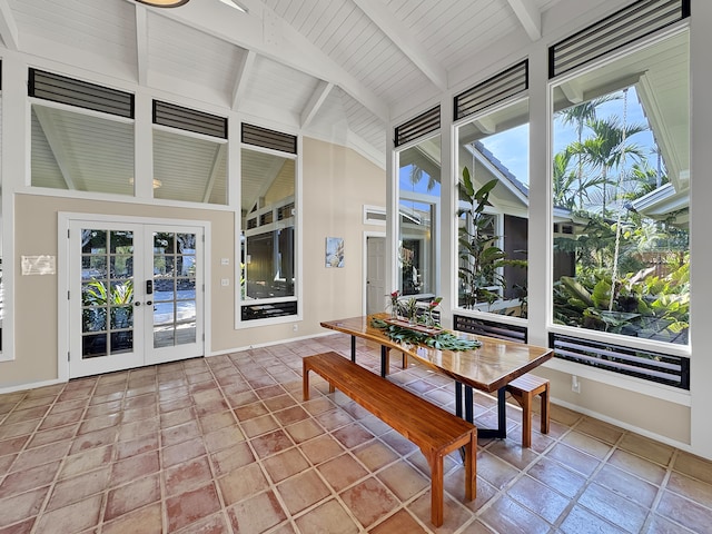 78-6825 Keaupuni St, Kailua-Kona, HI 96740 - sunroom / solarium featuring french doors