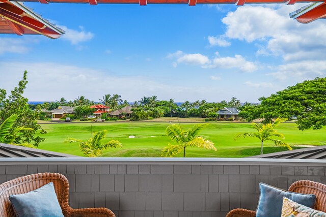 2739 Uluwehi St, Koloa, HI 96756 - balcony featuring view of golf course