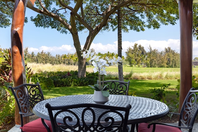 68-180 Waikoloa Beach Dr Unit J1, Waikoloa, HI 96738 - view of patio / terrace