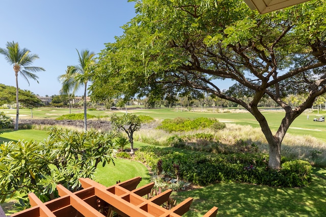 68-180 Waikoloa Beach Dr Unit J1, Waikoloa, HI 96738 - view of grassy yard featuring golf course view