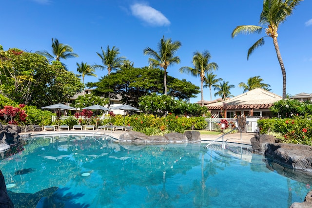 68-180 Waikoloa Beach Dr Unit J1, Waikoloa, HI 96738 - view of outdoor pool