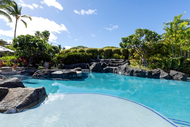 68-180 Waikoloa Beach Dr Unit J1, Waikoloa, HI 96738 - view of swimming pool