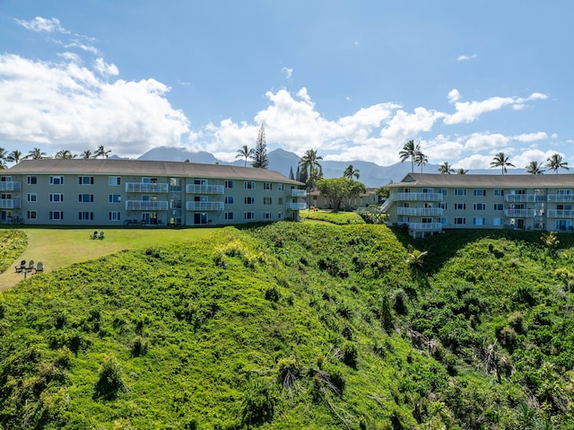 3780 Edward Rd Unit 5301, Princeville, HI 96722 - view of apartment building / complex with a mountain view