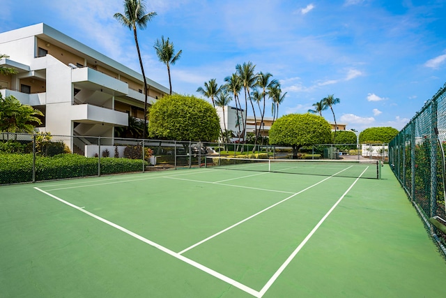 75-6040 Alii Dr Unit 504, Kailua-Kona, HI 96740 - view of tennis court featuring community basketball court