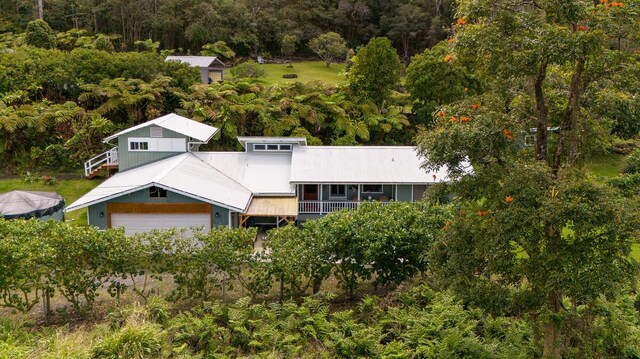 1174 Ainalako Rd, Hilo, HI 96720 - view of subject property featuring a forest