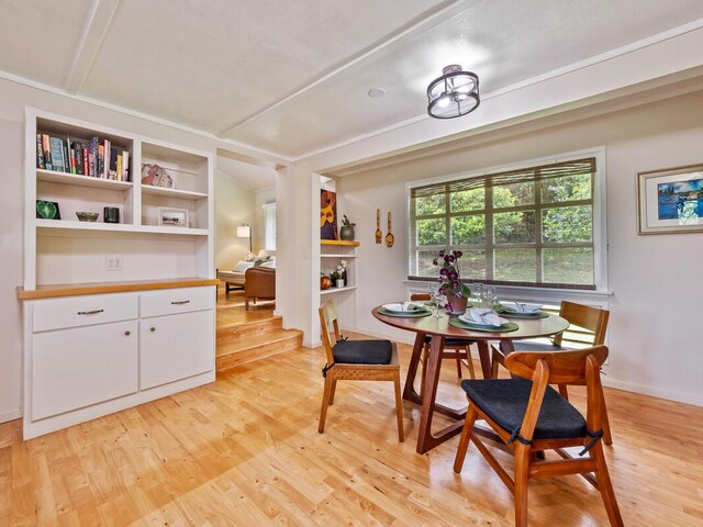 1174 Ainalako Rd, Hilo, HI 96720 - dining space featuring light wood-type flooring