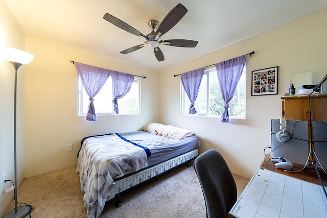 15-1702 11th Ave, Keaau, HI 96749 - bedroom with carpet and ceiling fan