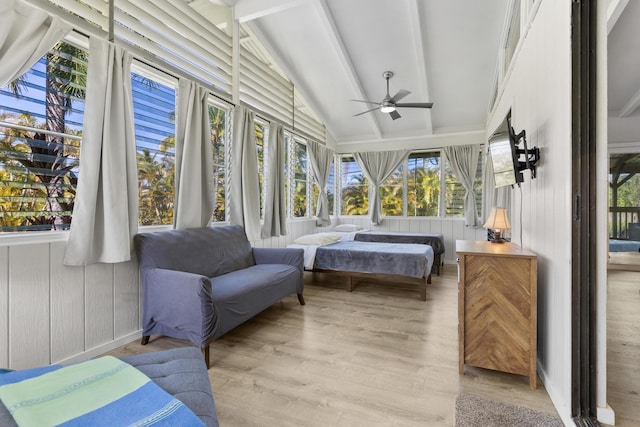 15-1988 1st Ave, Akala Keaau, HI 96749 - sunroom / solarium featuring wood finished floors and wood walls