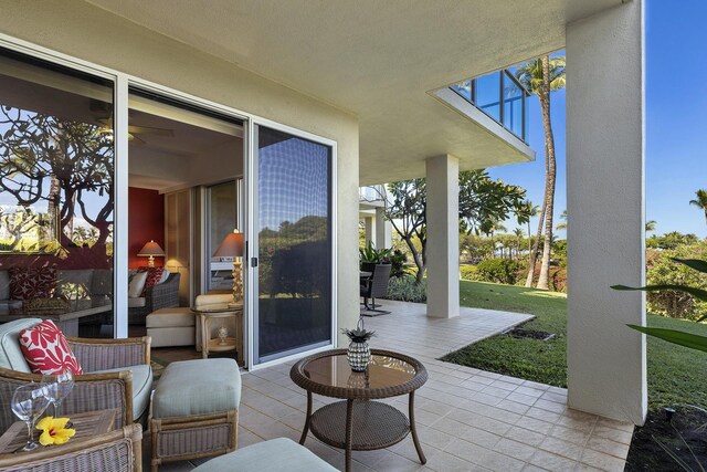 69-1010 Keana Pl Unit A104, Waikoloa, HI 96738 - view of patio