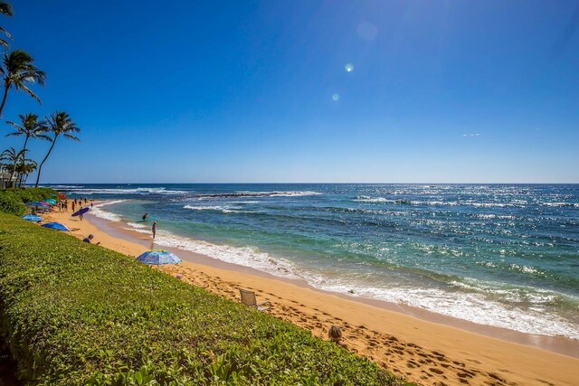 2253 Poipu Rd Unit 67, Koloa, HI 96756 - water view featuring local beach