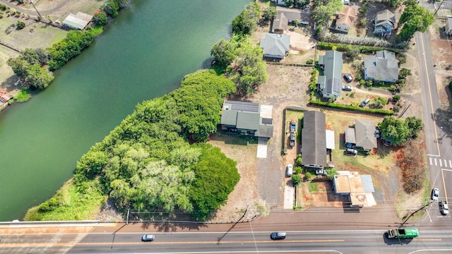 1-3580 Kaumualii Hwy, Hanapepe, HI 96716 - aerial perspective of suburban area featuring a large body of water