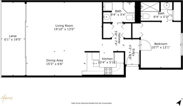 75-5782 Kuakini Hwy Unit 504, Kailua-Kona, HI 96740 - floor plan / room layout