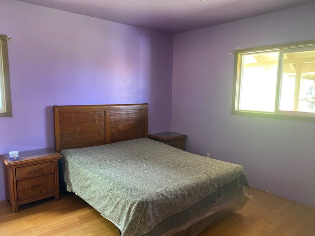 95-1214 Ohai Rd, Naalehu, HI 96772 - bedroom featuring light wood finished floors