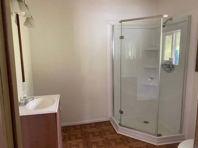95-1214 Ohai Rd, Naalehu, HI 96772 - bathroom with a stall shower and vanity