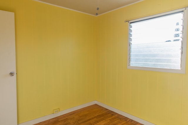 4486 Iona Rd, Hanapepe, HI 96716 - unfurnished room with wood finished floors