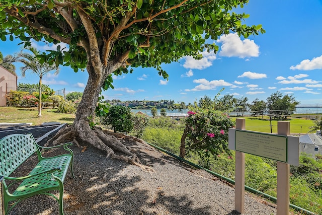 3411 Wilcox Rd Unit Aiii9, Lihue, HI 96766 - view of yard with a water view