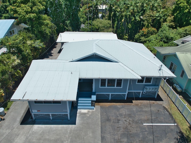 332 Kauila St Unit 1-4, Hilo, HI 96720 - view from above of property