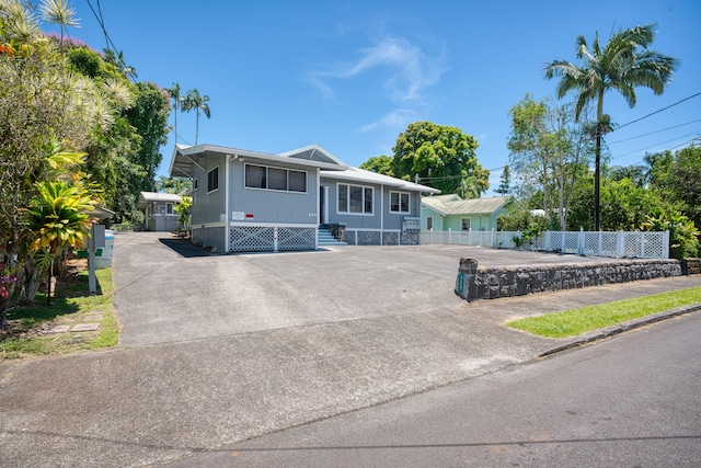 332 Kauila St Unit 1-4, Hilo, HI 96720 - view of front of house featuring driveway