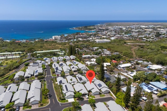 75-217 Nani Kailua Dr Unit 149, Kailua-Kona, HI 96740 - aerial perspective of suburban area with a nearby body of water