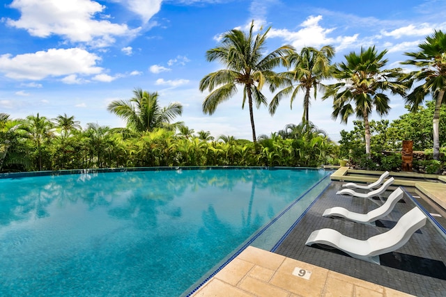 62-3600 Amaui Pl Unit F102, Kamuela, HI 96743 - view of pool with an infinity pool