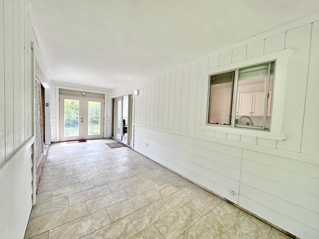 15-240 N Puni Makai Loop, Pahoa, HI 96778 - empty room featuring french doors and wooden walls