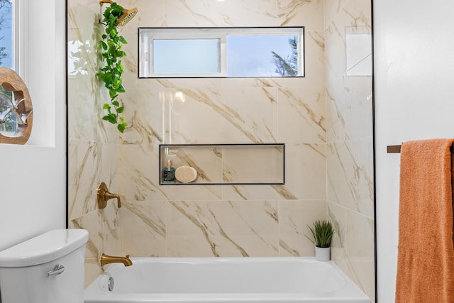 16-2097 Azure Dr, Pahoa, HI 96778 - full bathroom with toilet and bathing tub / shower combination