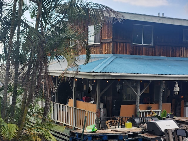 88-1501 Ala Malino Rd, Captain Cook, HI 96704 - back of property with metal roof