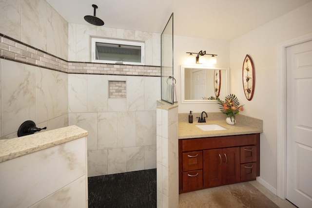 12-160 Moanauli Loop, Pahoa, HI 96778 - bathroom with vanity and a walk in shower