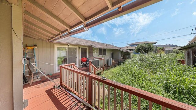 267 Hookipa Rd, Kapaa, HI 96746 - view of wooden deck