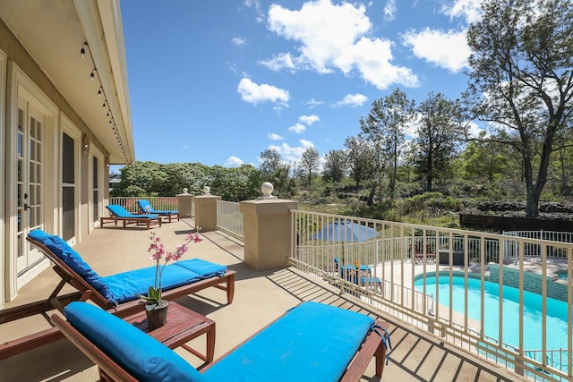 71-1714 Puu Napoo Dr, Kailua-Kona, HI 96740 - view of patio / terrace featuring view of scattered trees and a balcony