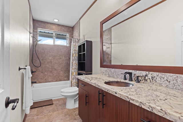 15-1594 22nd Ave, Keaau, HI 96749 - full bath with vanity, toilet, and shower / bathtub combination with curtain