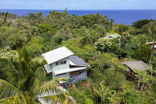 12-7003 Kaihulali St, Pahoa, HI 96778 - bird's eye view of a nearby body of water