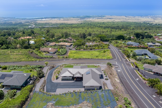 73-4493 Aloha Pl, Kailua-Kona, HI 96740 - aerial perspective of suburban area featuring a forest